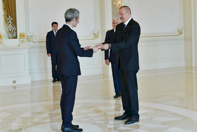    Prezident yeni səfirlərlə görüşdü - Fotolar   