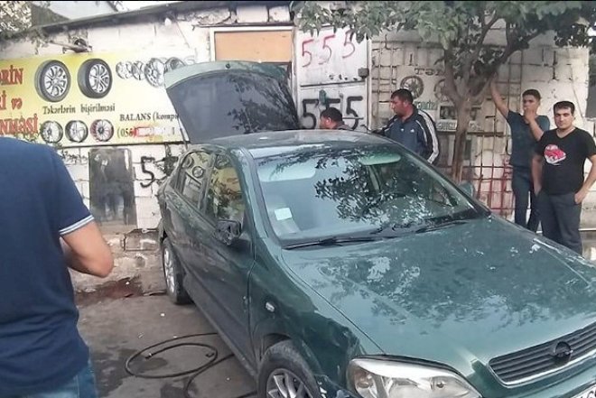    Bakıda “moyka” işçisi maşın qaçırıb qəza törətdi, ölən var   