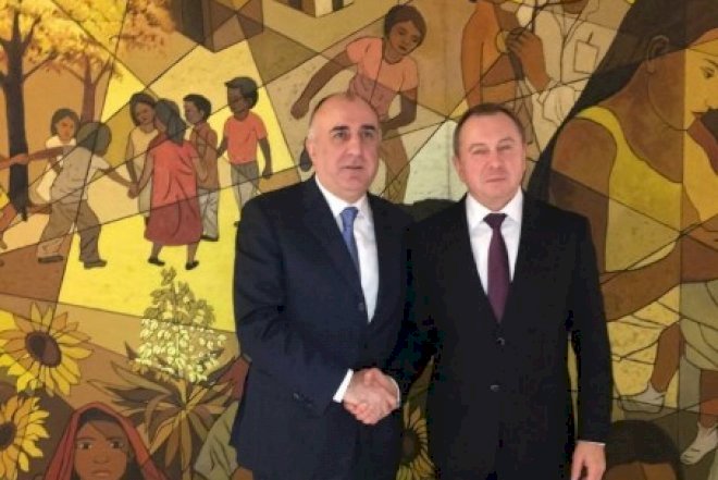    Elmar Məmmədyarov belaruslu həmkarı ilə görüşdü   