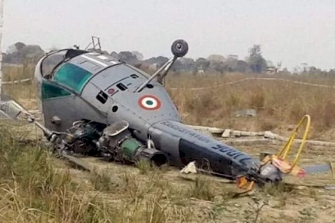    Helikopter qəzası: Pilotlar öldü   