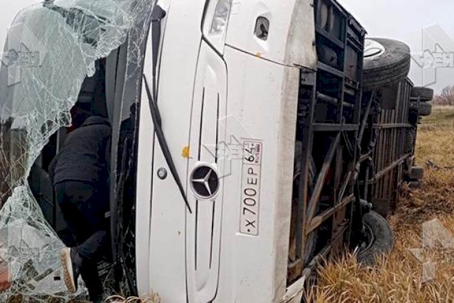    Rusiyada turistləri daşıyan avtobus aşdı – Çoxlu sayda yaralı var - Foto   