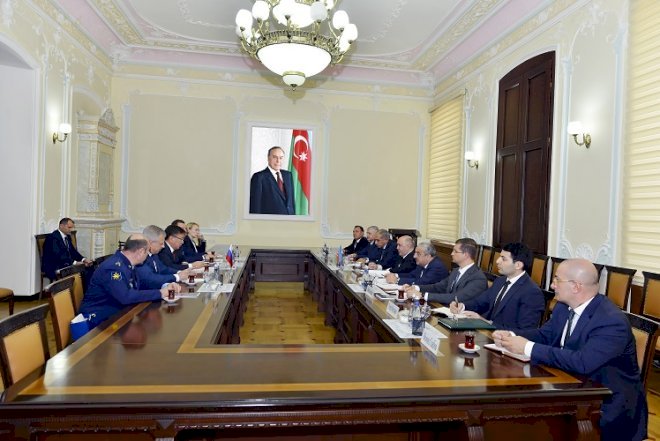    Zakir Qaralov Rusiya Baş Hərbi prokuroru ilə görüşdü   