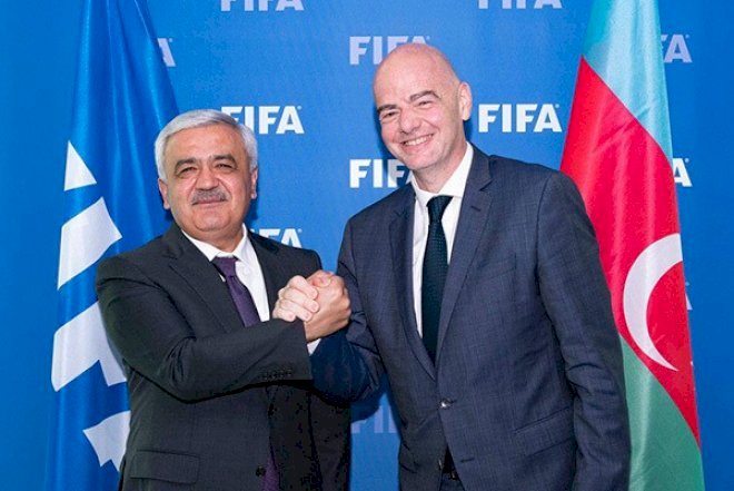    Rövnəq Abdullayev Canni İnfantino ilə görüşdü   