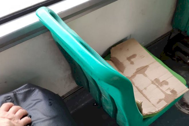    Sərnişinlər bu avtobusdan narazılıq etdi - Foto   