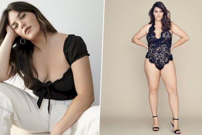    “Victoria's Secret”in ilk “plus size” modeli hamını heyran qoyur - Fotolar   