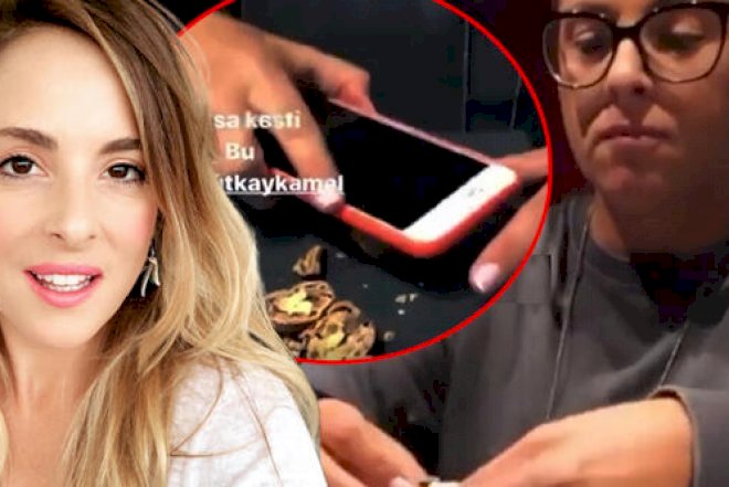    Aktrisa 8 minlik telefonla qoz sındırdı - “Bu zənginlikdir, yoxsa görməmişlik?”   - Video
