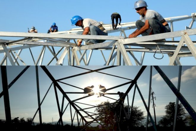    Azərbaycandan Gürcüstan və İrana yeni elektrik xəttləri çəkilir - Video   