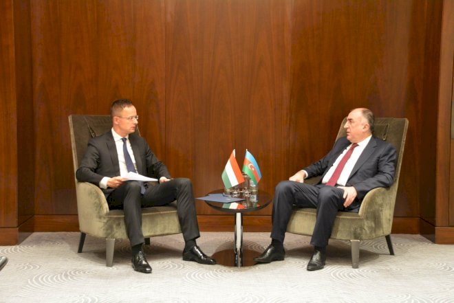    Məmmədyarov Macarıstanın xarici işlər və ticarət naziri ilə görüşdü   