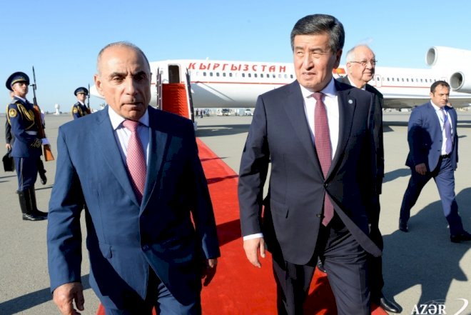    Qırğızıstan Prezidenti də Bakıya gəlib   