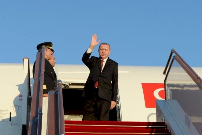   Ərdoğanın Azərbaycana səfəri başa çatdı   - Foto
