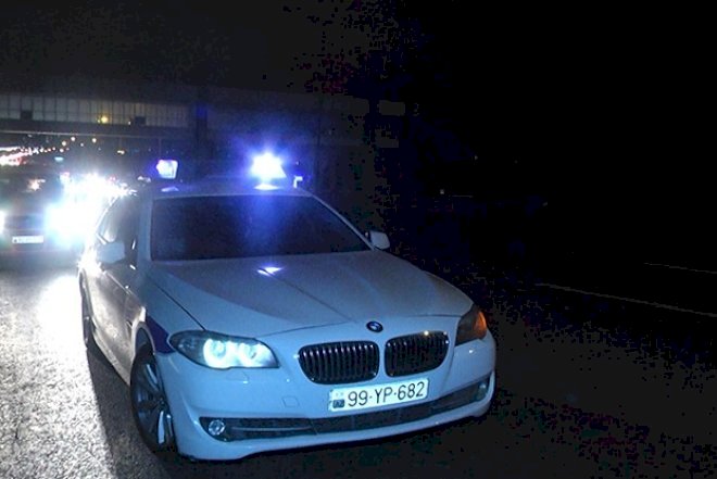    Bakıda iki avtomobil toqquşdu, xəsarət alan var   