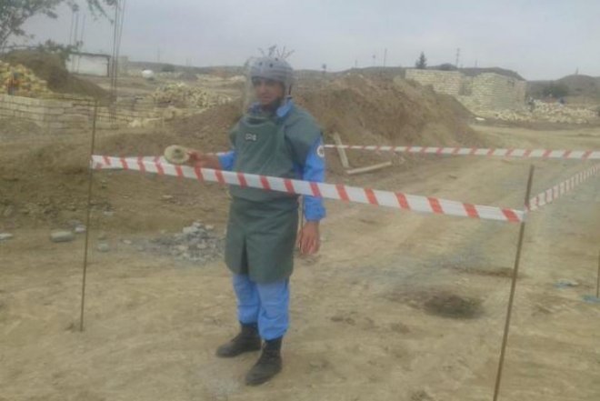    Füzulidə raket hissəsi tapıldı - Foto   