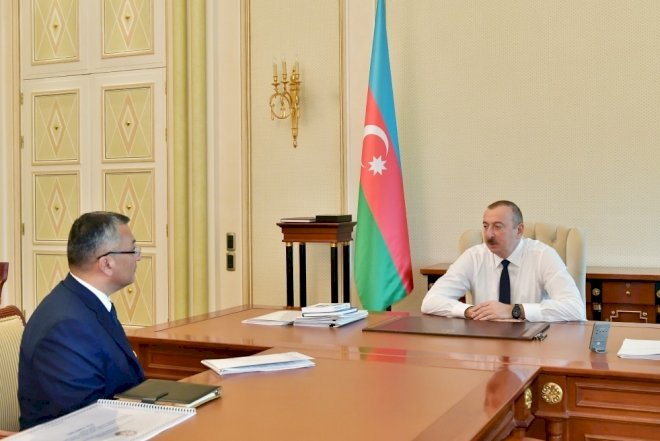    Prezident Rövşən Rzayevlə təkbətək görüşdü - Foto   
