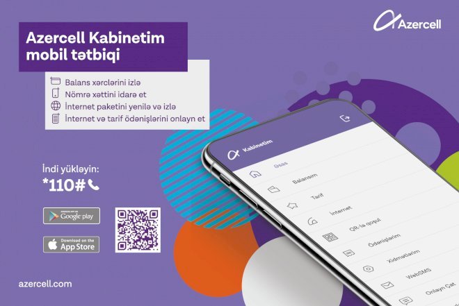    Azercell-in “Kabinetim” mobil tətbiqi yeniləndi!   