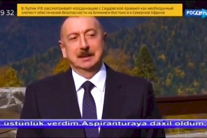    “Rossiya-24” kanalının reportajında İlham Əliyevin tələbə bileti nümayiş olundu   - Foto