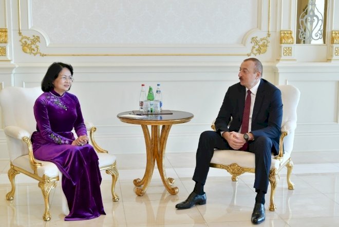    İlham Əliyev Vyetnamın vitse-prezidenti ilə görüşdü   