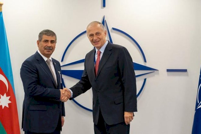    Zakir Həsənov NATO Baş Katibinin müavini ilə görüşdü   