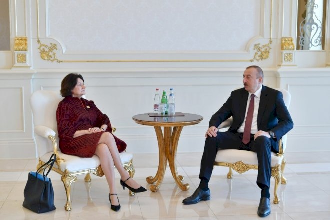    İlham Əliyev BMT Baş katibinin müavini ilə görüşdü   