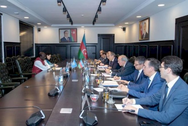    Mikayıl Cabbarov İqtisadiyyat naziri kimi ilk görüşünü keçirdi   