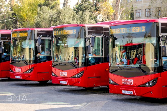    Bakıya “Avro 5“ standartlarına cavab verən avtobuslar gətirildi   