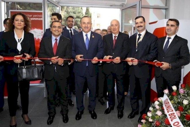    Çavuşoğlu Sumqayıtda “Ziraat Bank Azərbaycan”ın dördüncü filialını açdı - Foto   