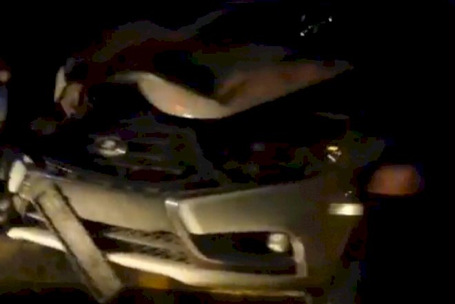    Bakıda ağır yol qəzası: 3 maşın toqquşdu   - Video