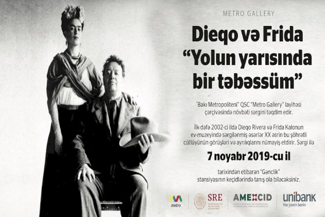    Dieqo və Frida “Gənclik” stansiyasında   