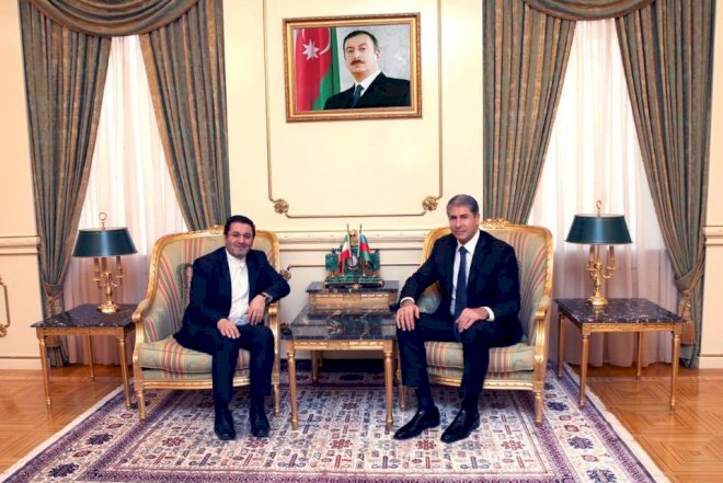    Vilayət Eyvazov İran səfirini qəbul edib   