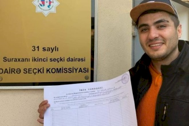    Mehman Hüseynov bələdiyyə üzvlüyünə namizədliyini irəli sürdü   - Rəsmi
