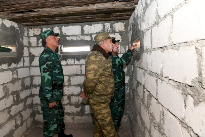    Elçin Quliyev və Xanlar Vəliyev Ermənistanla sərhədə getdilər - Foto   