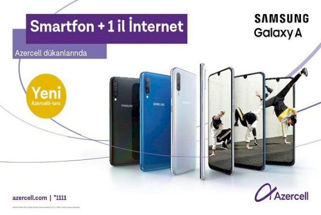    Azercell-dən Samsung smartfonları üçün xüsusi təklif!   