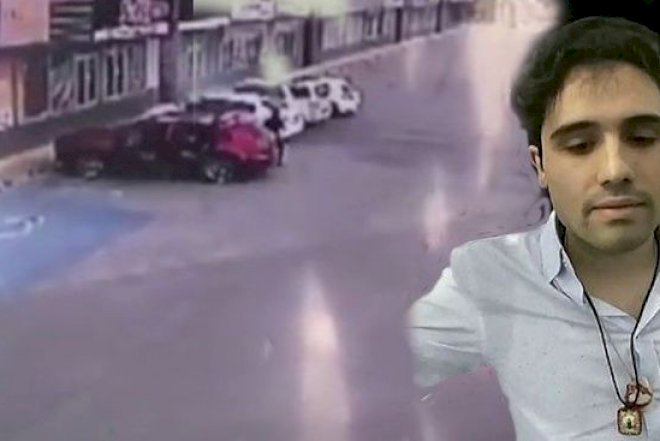   Narkobaronun oğlunu tutan polisə 150 güllə vuruldu - Video   
