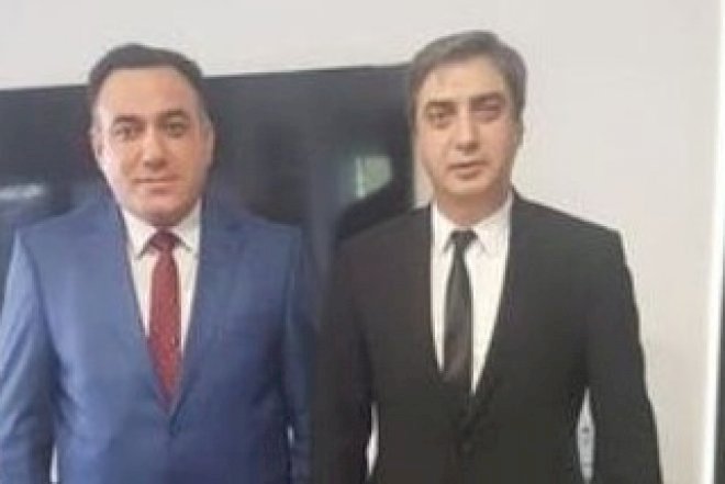    Azərbaycanlı sədr “Polad Ələmdar“la görüşdü   - Foto