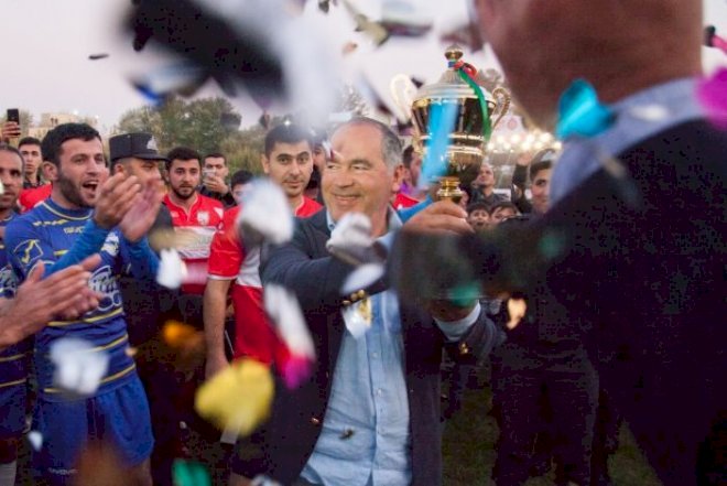    Milyarder Fərhad Əhmədov Göyçayda futbol izlədi - Fotolar   