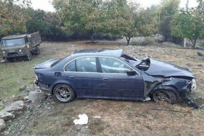    “BMW” ilə qəzaya düşərək ölən gəncin - Fotoları   