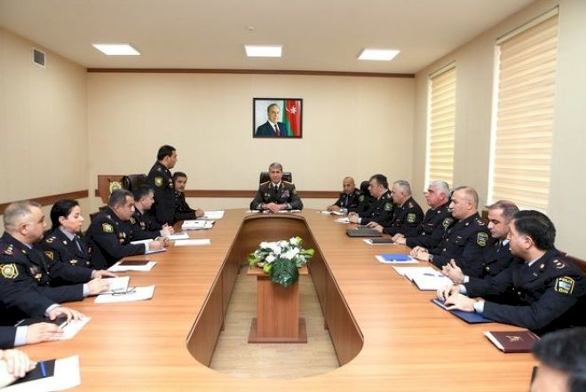    Nazir İnterpolun yeni rəisini kollektivə təqdim etdi   