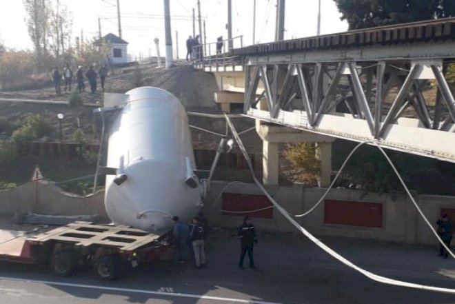    Qəza 350 ailəni qazsız qoydu - Azərbaycanda - Foto   