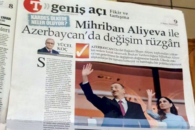    “Türkiye” qəzeti Mehriban Əliyevadan yazdı:   “Dəyişikliyin düyməsinə basıldı”