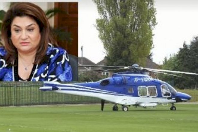    Hicran Hüseynova sakinlərlə görüşə helikopterlə getdi   