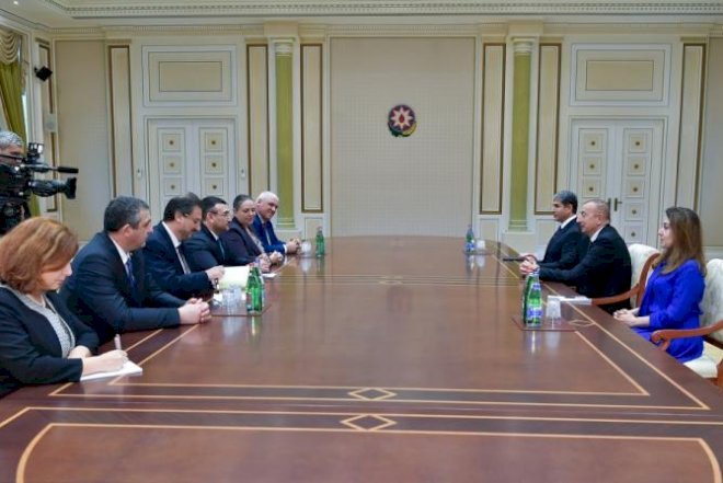   İlham Əliyev bolqarıstanlı naziri qəbul etdi   