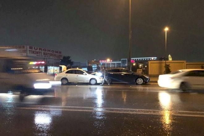    Bakıda 7 maşın toqquşdu   