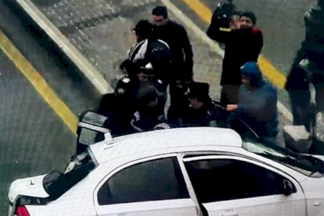    Bakıda qəza oldu, tıxac yarandı - Foto   