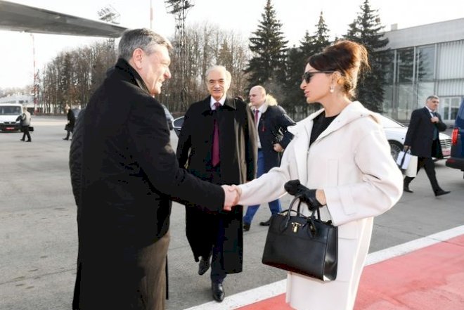    Mehriban Əliyevanın Rusiyaya rəsmi səfəri başa çatdı   