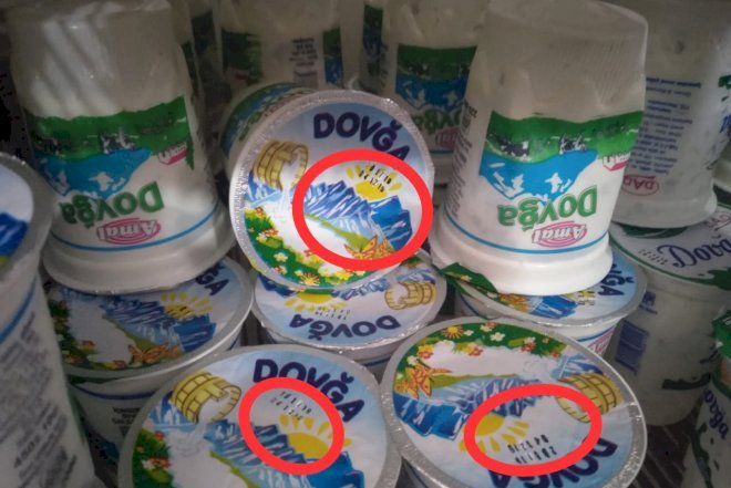    “Xəzər” marketdə istifadə müddəti saxtalaşdırılmış məhsullar satılır - Fotolar   
