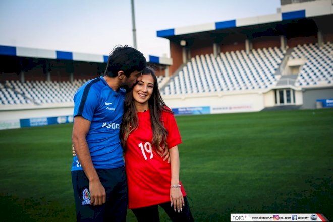   “Təmkinin adını kim qoyubsa...” – Milli futbolçumuz xanımı ilə verilişdə - Video   