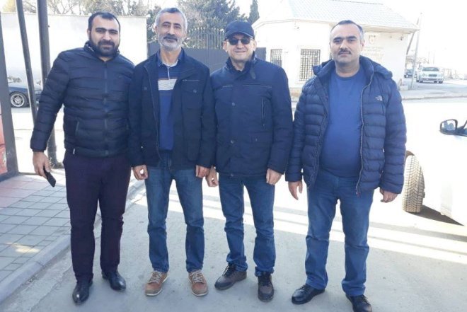    Fuad Qəhrəmanlı azadlığa buraxıldı - Foto   