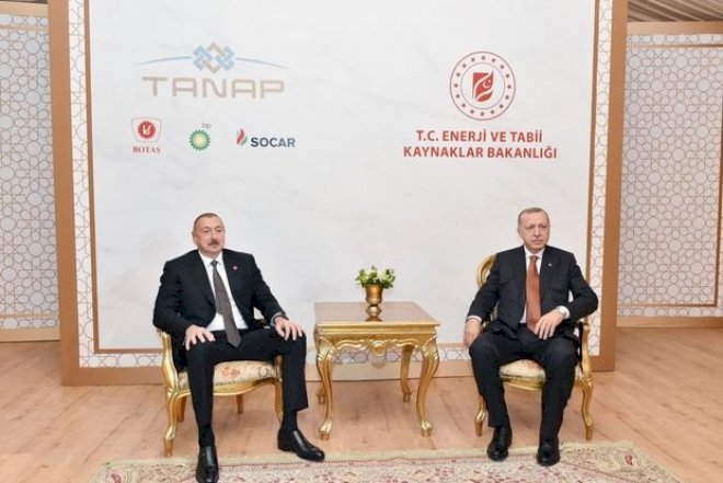    İlham Əliyev ilə Rəcəb Tayyib Ərdoğanın görüşü olub - Foto   
