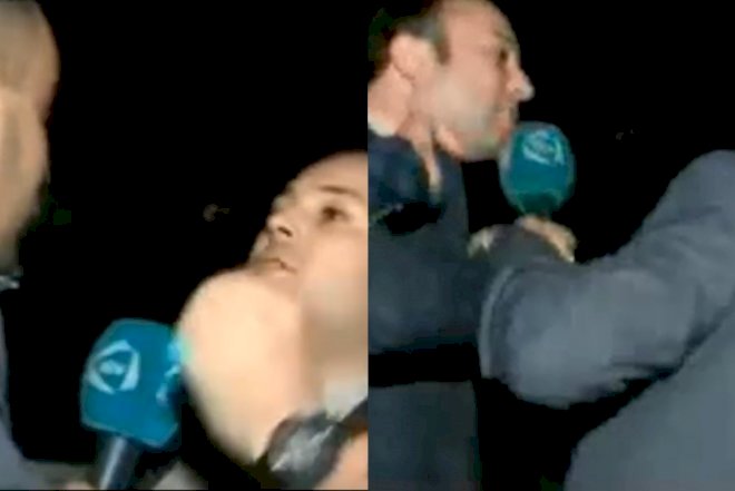    Toydan çəkiliş etmək istəyən ATV əməkdaşlarına hücum - Video   