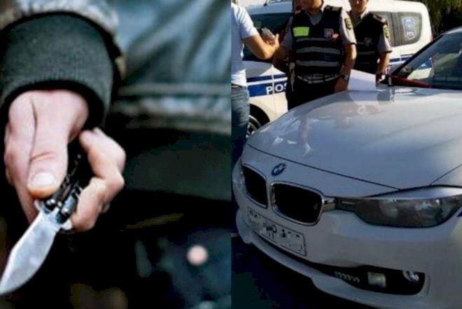    Polisə tabe olmayıb, özünü bıçaqladı – Avtomobilindən görün nələr çıxdı   