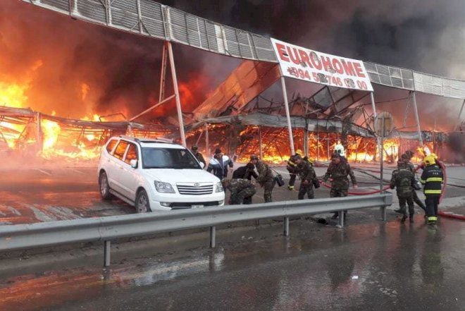    “EuroHome”dakı yanğınla bağlı cinayət işi başlanıldı   
